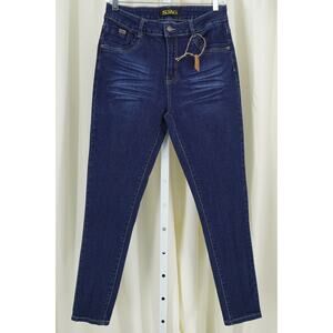Stag Jeans Women's 5-Pocket Slim Stretch High Waist Tapered Leg Jeans Size 13